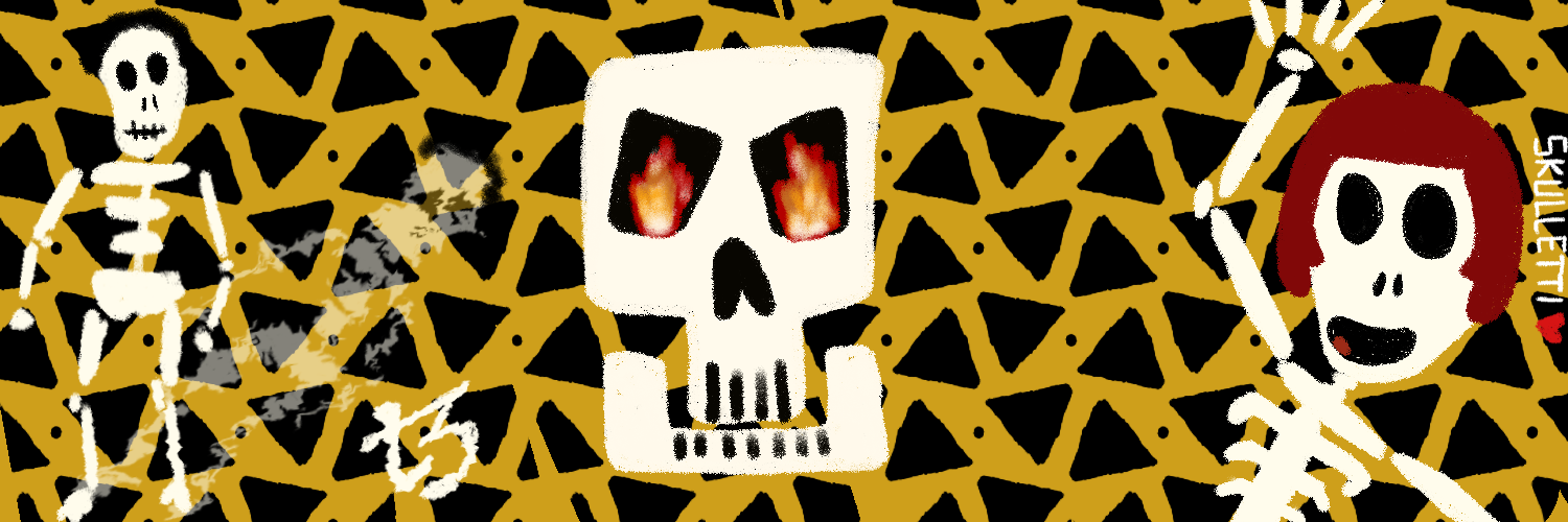 SKULLETTI TWITTER BANNER #7 static token preview