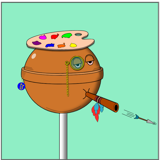 BORED LOLLIPOP #14 static token preview