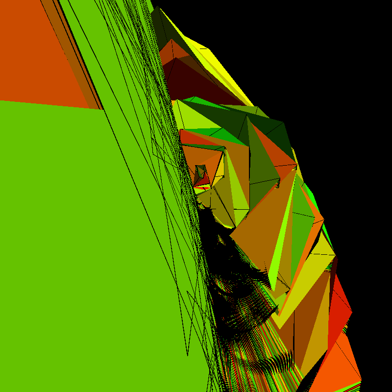 p5.js Descending a Staircase #3 static token preview