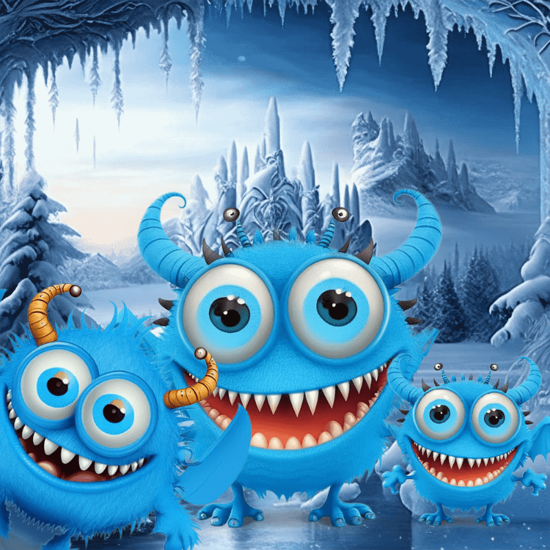 Ice Monsters #16 static token preview