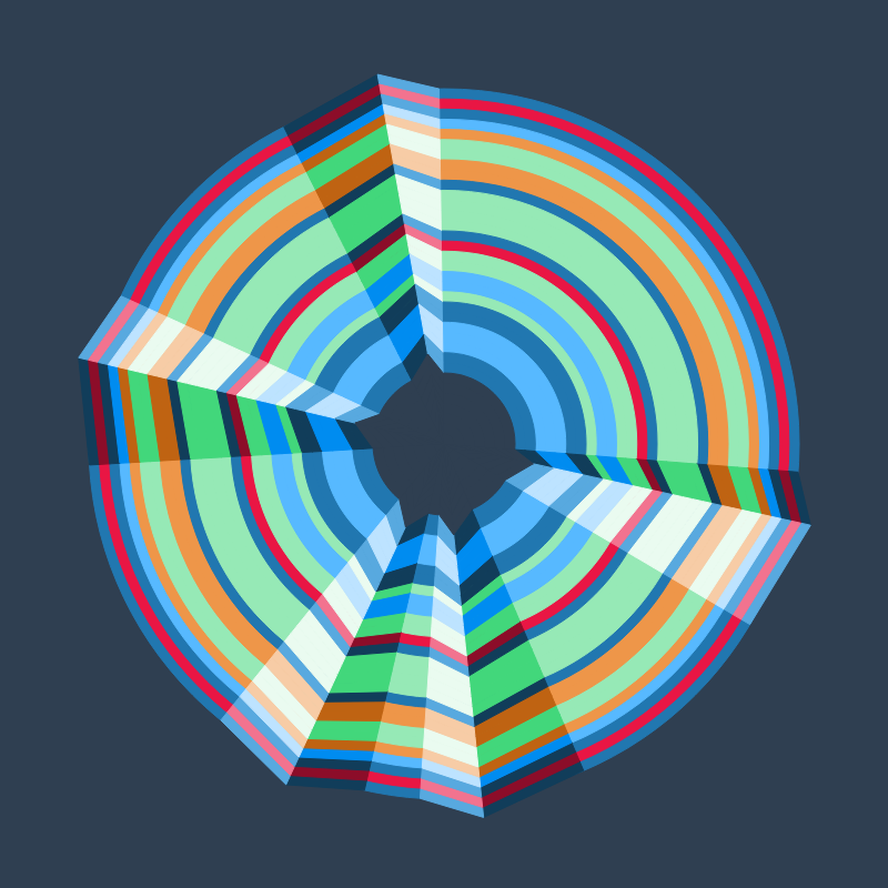 Folded Circle #9 static token preview