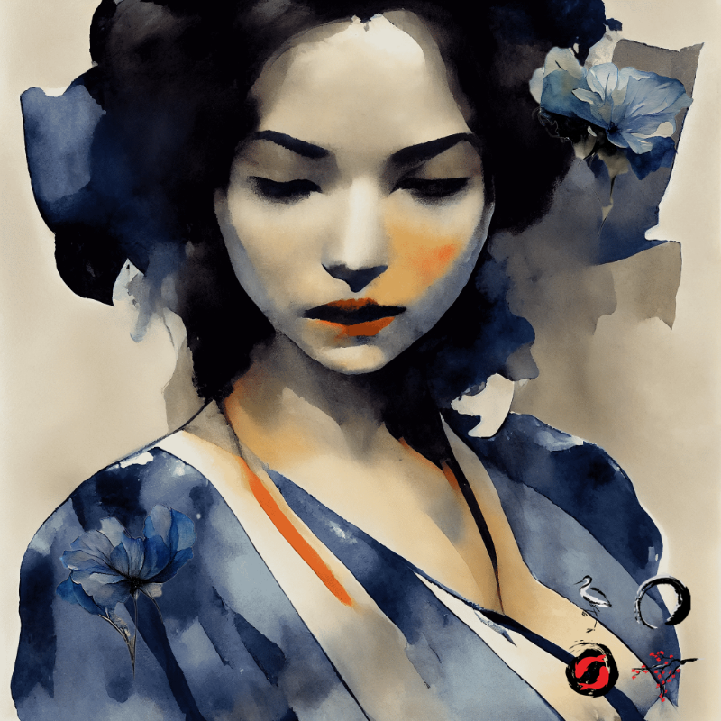 Relax Geisha #8 static token preview