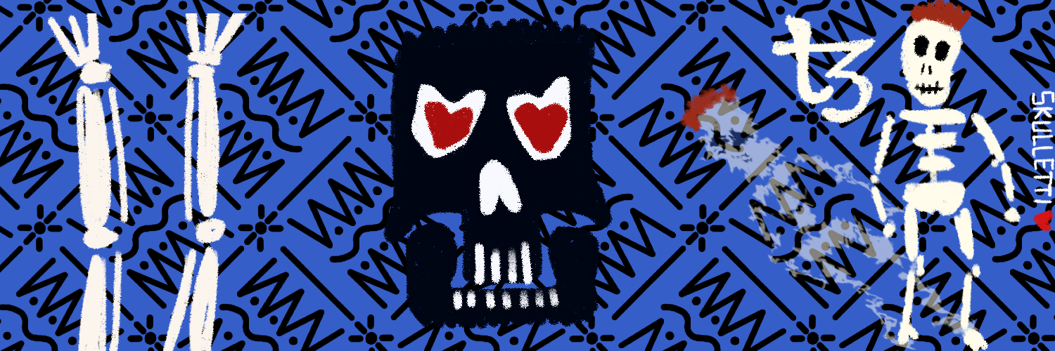 SKULLETTI TWITTER BANNER #18 static token preview
