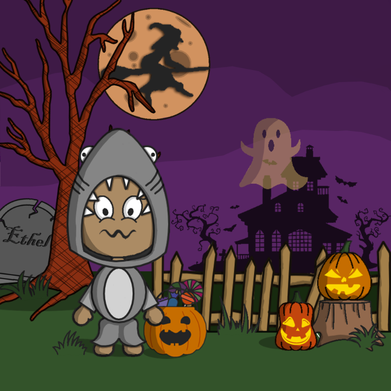 Spoopy Halloween #5 static token preview