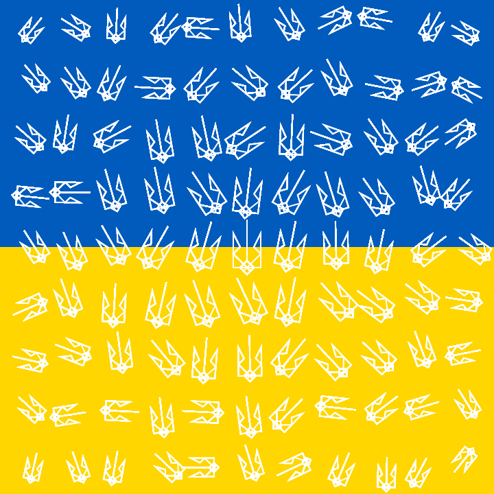 Slava Ukraini #24 static token preview
