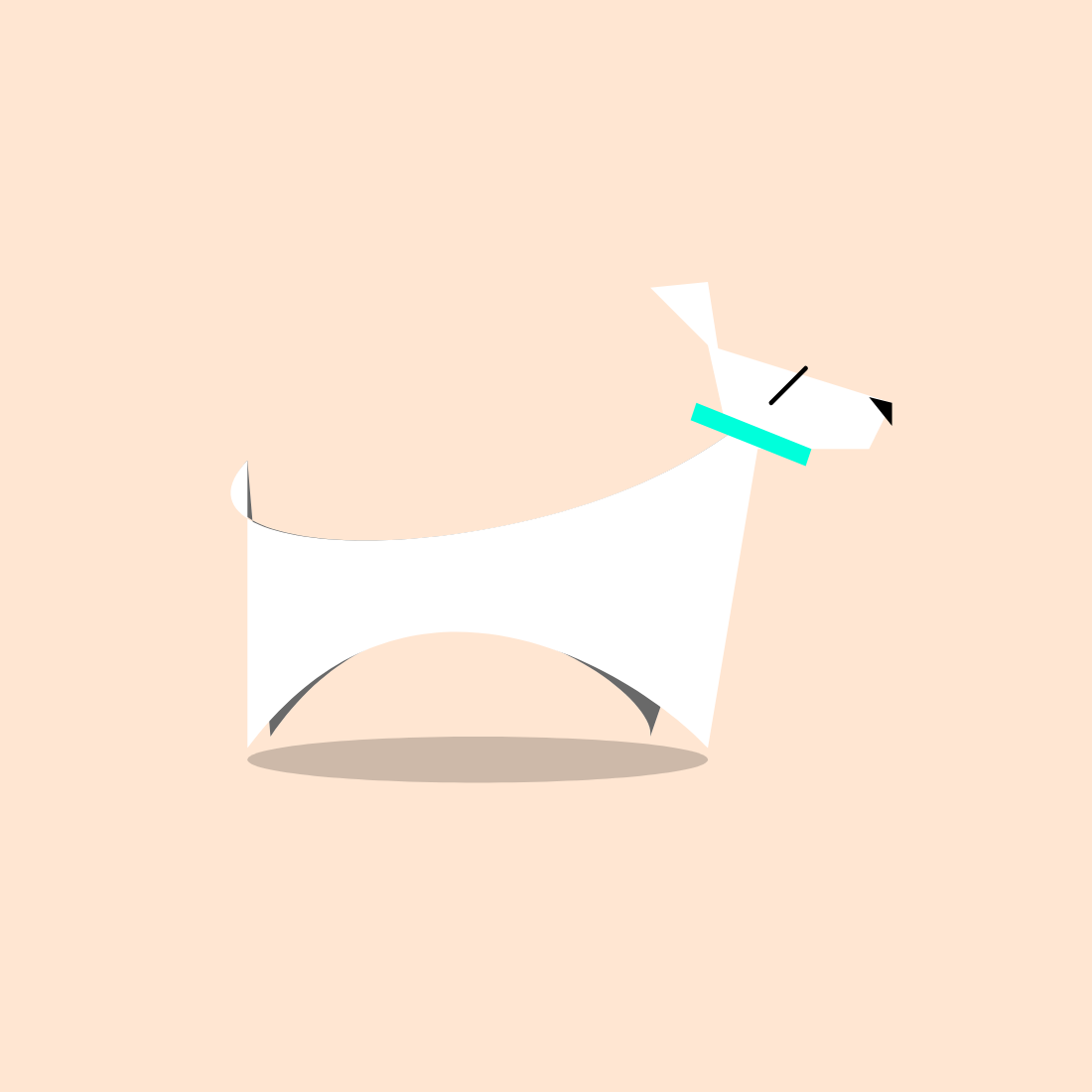 My lovely dog #373 static token preview