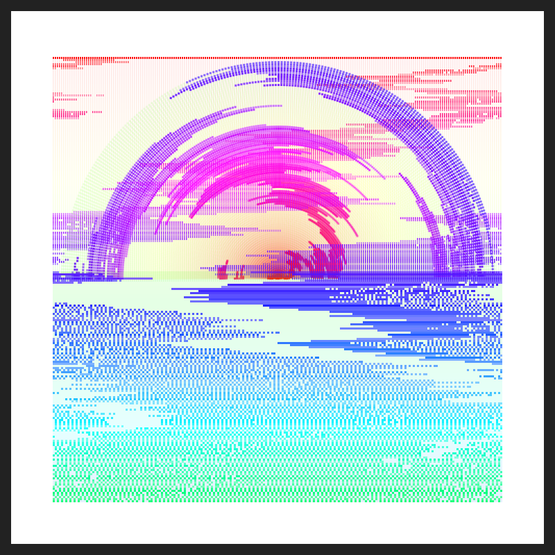 Glitch Acuarela #11 static token preview