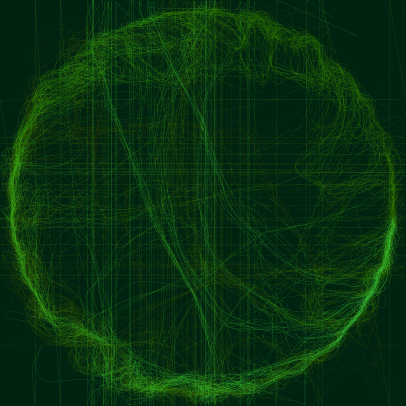 Etched Murmurations #11 static token preview