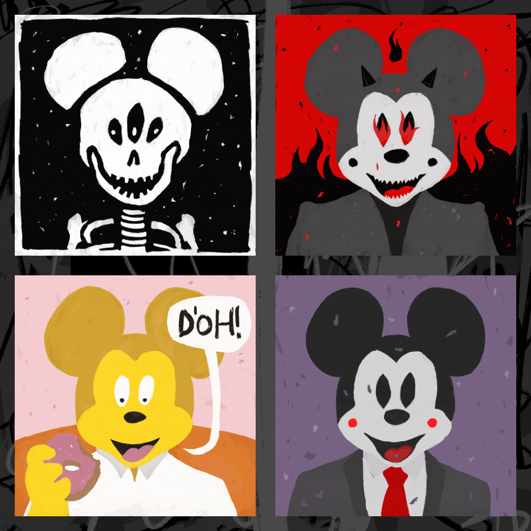 MICKEY PT01 #13 static token preview