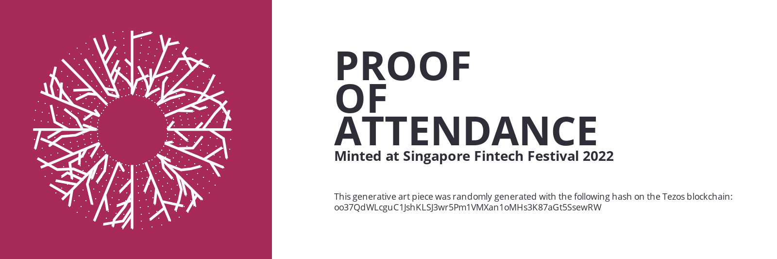 SFF2022 Proof of Attendance Token #985 static token preview