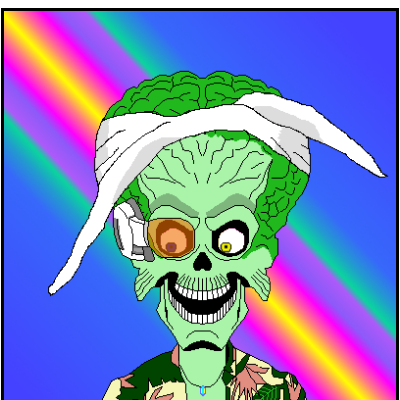 77 Weird Aliens #24 static token preview