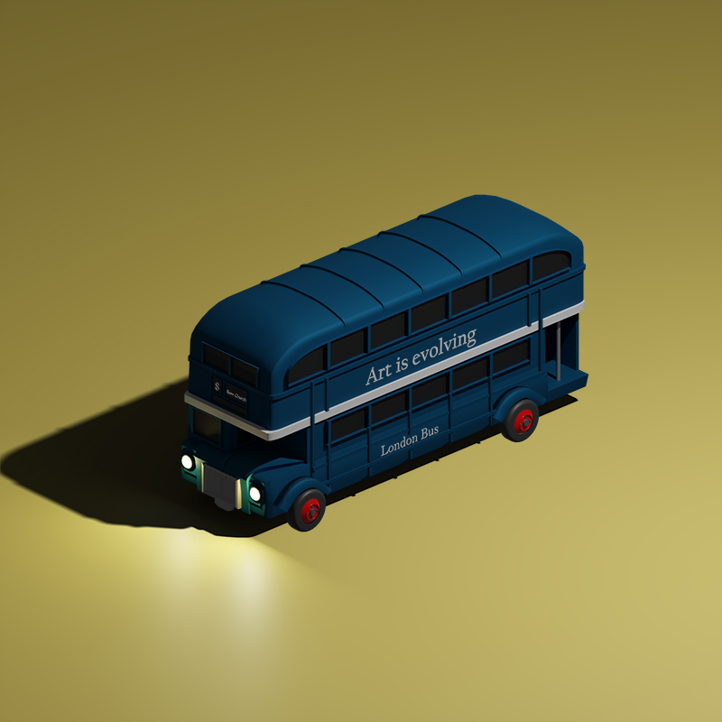 London Buses #7 static token preview