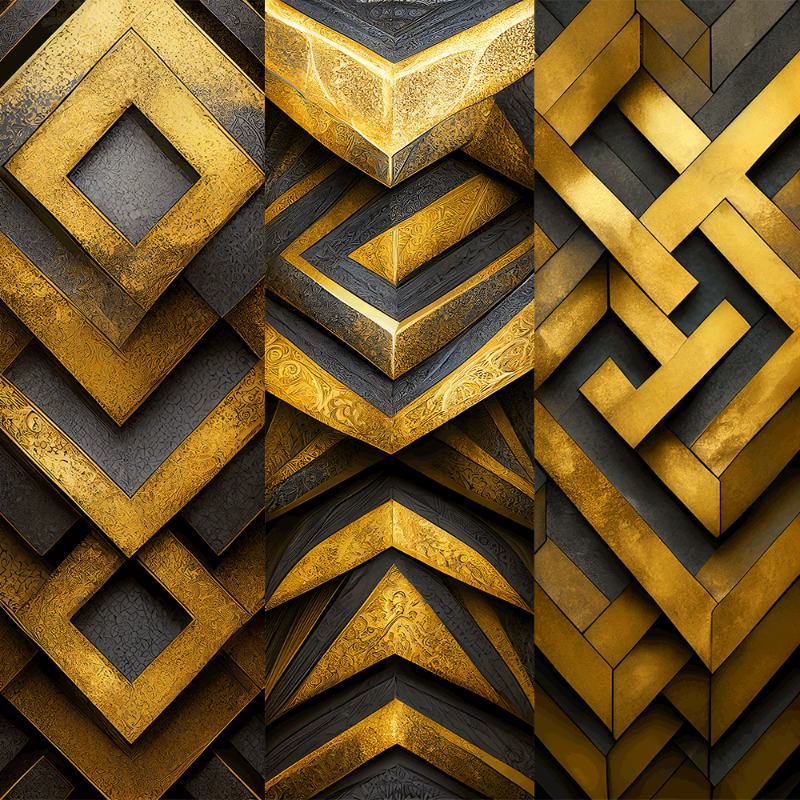 AI Gold #24 static token preview