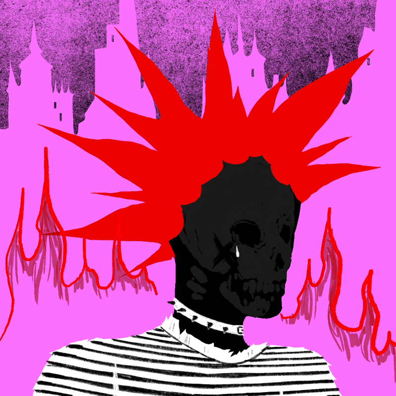 The Unseen Punks #22 static token preview