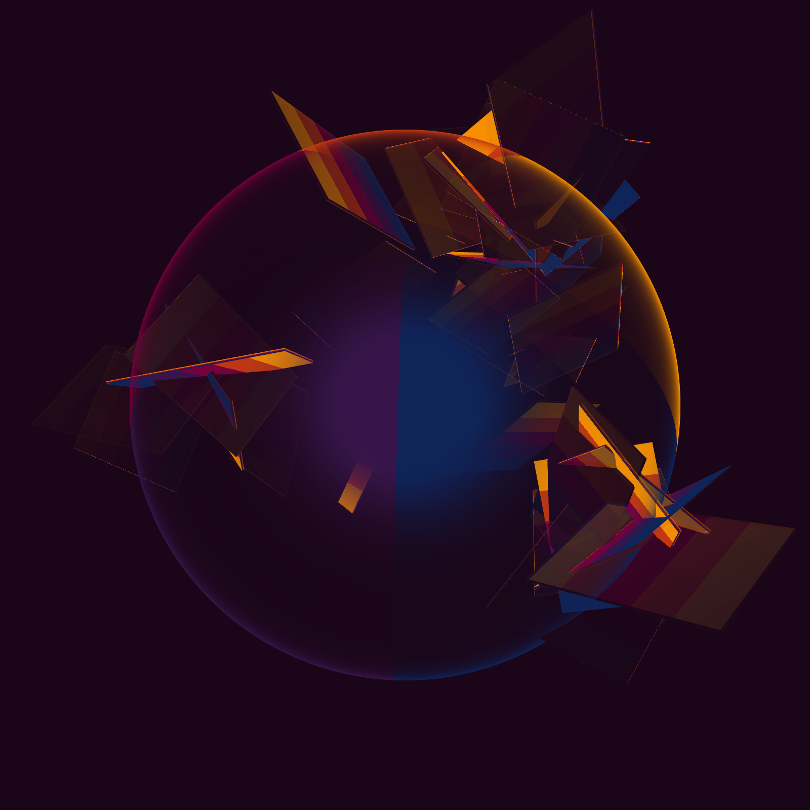 Composition with Sphere #15 static token preview
