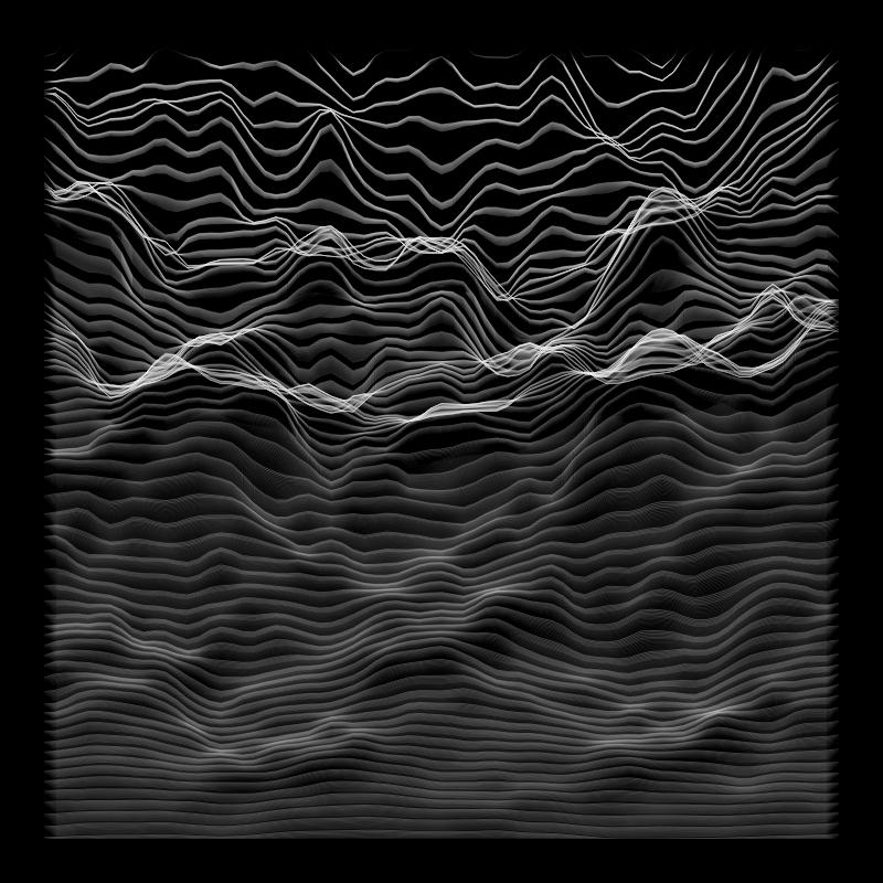 Moving White Lines #10 static token preview