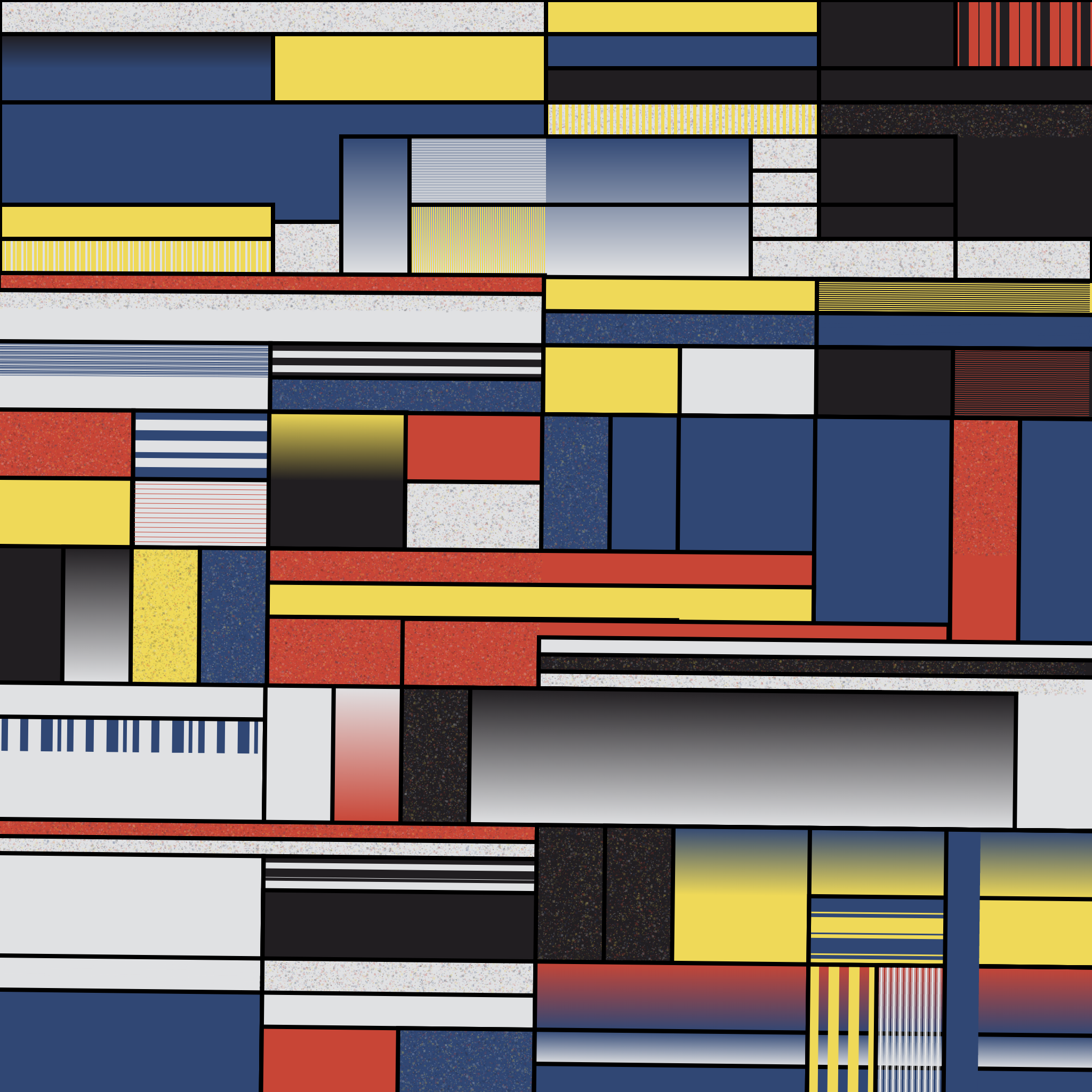 Agricultural Landscapes - Mondrian Edition #7 static token preview