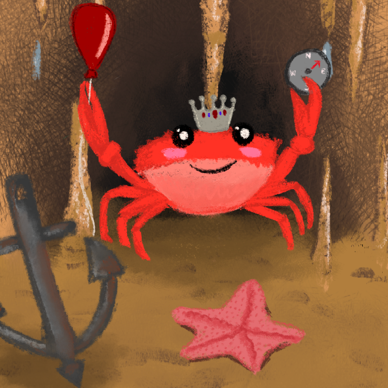 Silly Crab #18 static token preview