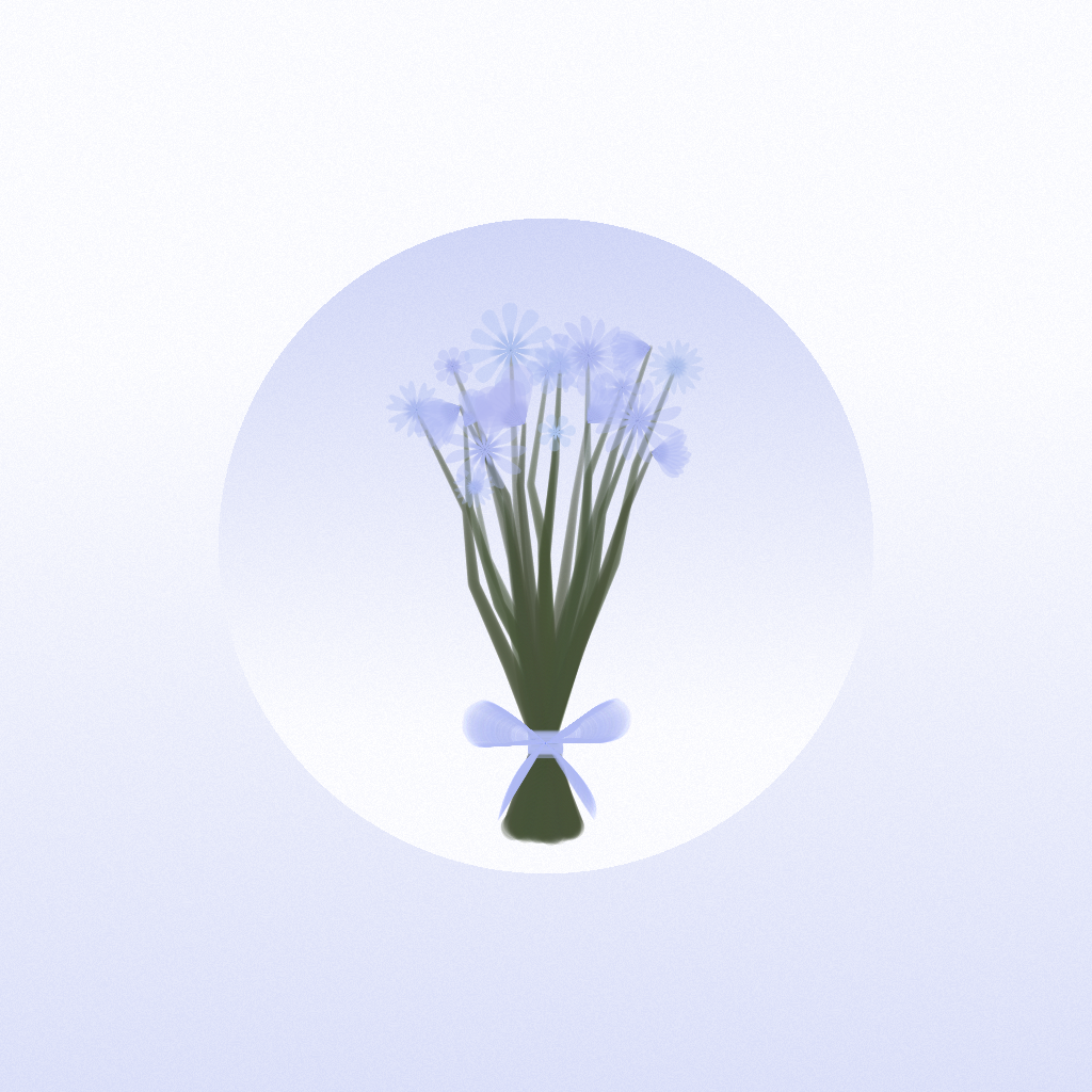 Valentine's Day bouquet #1 static token preview
