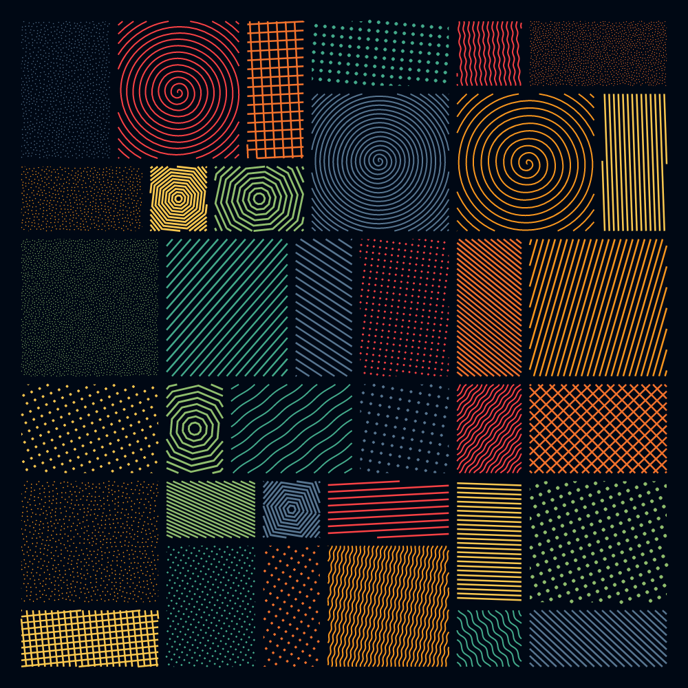 Pattern Grid #8 static token preview