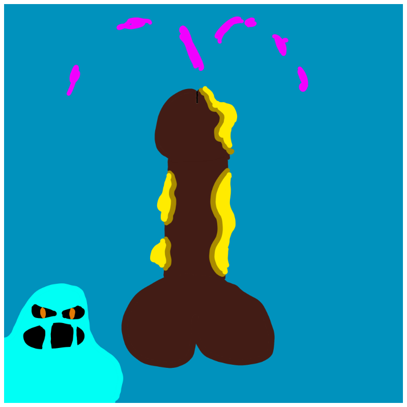 Decayed Dickgenerative Art #17 static token preview