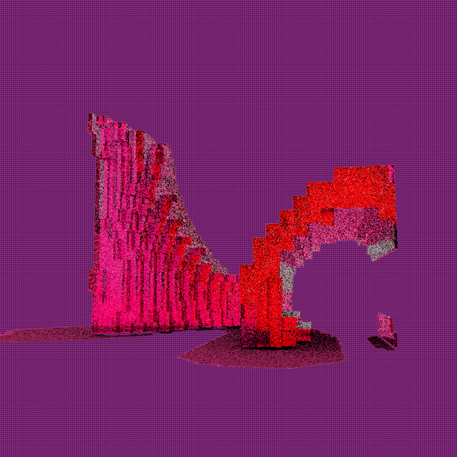 ‘Low-Res’ poems #18 static token preview
