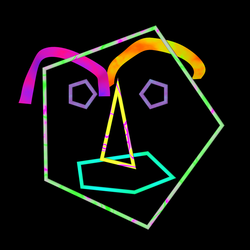 RAVE NE0N FACES #2 static token preview
