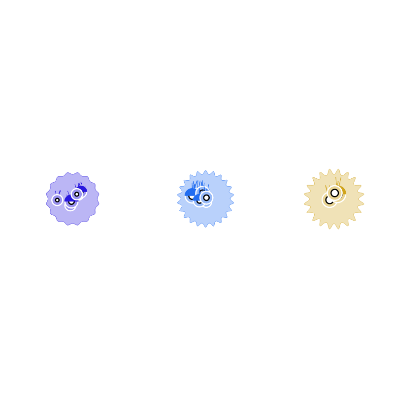 Beautiful virus #15 static token preview
