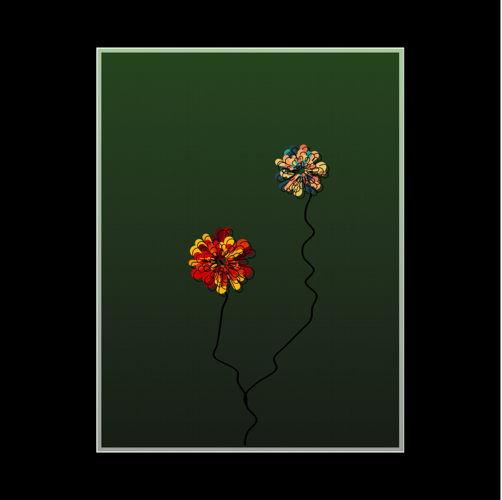 五彩向日葵 colorful sunflowers #24 static token preview
