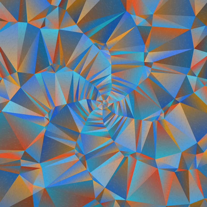 Delaunay Spiral #17 static token preview