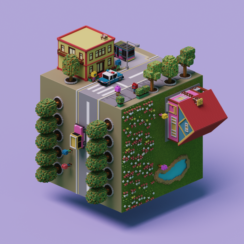 Isometreecity #20 static token preview