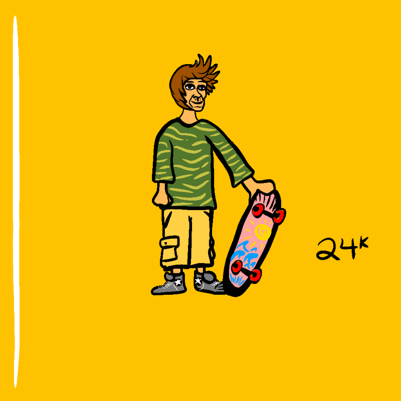 Skaterdudes #28 static token preview