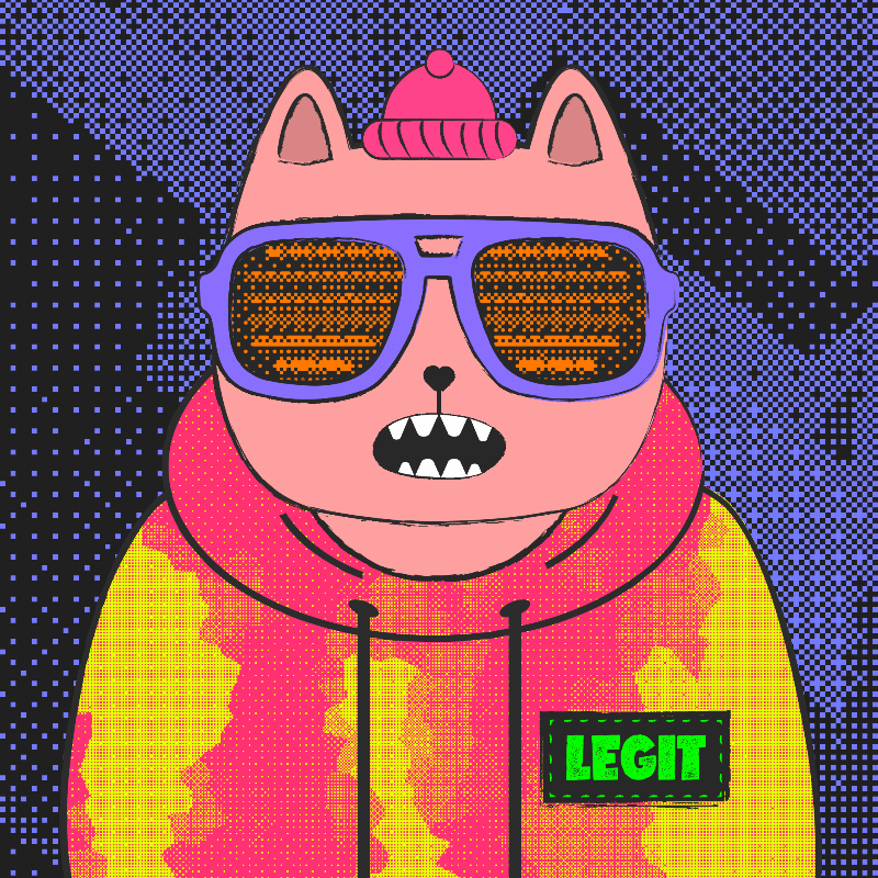 hash cats – genesis #44 static token preview