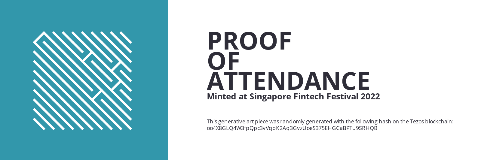 SFF2022 Proof of Attendance Token #1238 static token preview