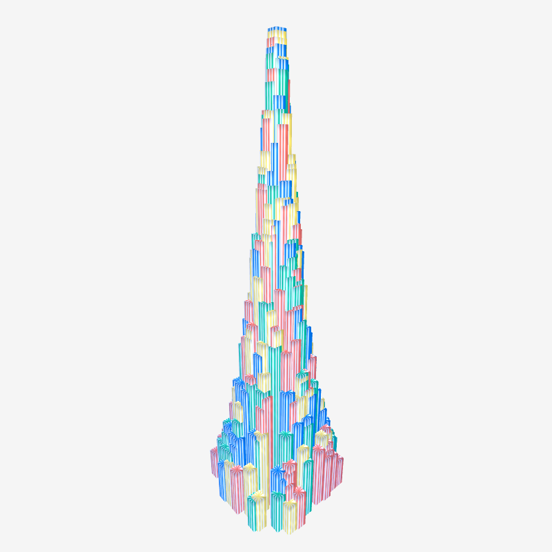 Stripe Skyscraper #15 static token preview