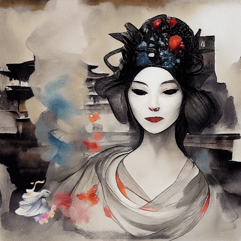 Rural Geisha #2 static token preview