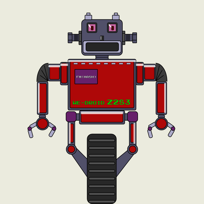 WE-DROIDs #23 static token preview