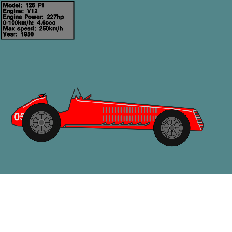 Enzo F1 cars #2 static token preview