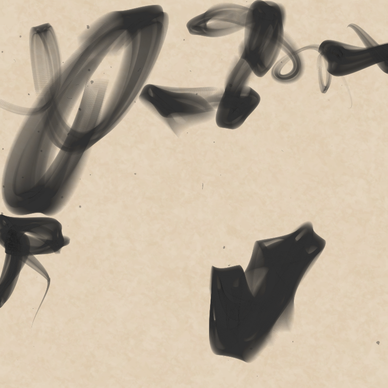 Abstract Calligraphy #12 static token preview
