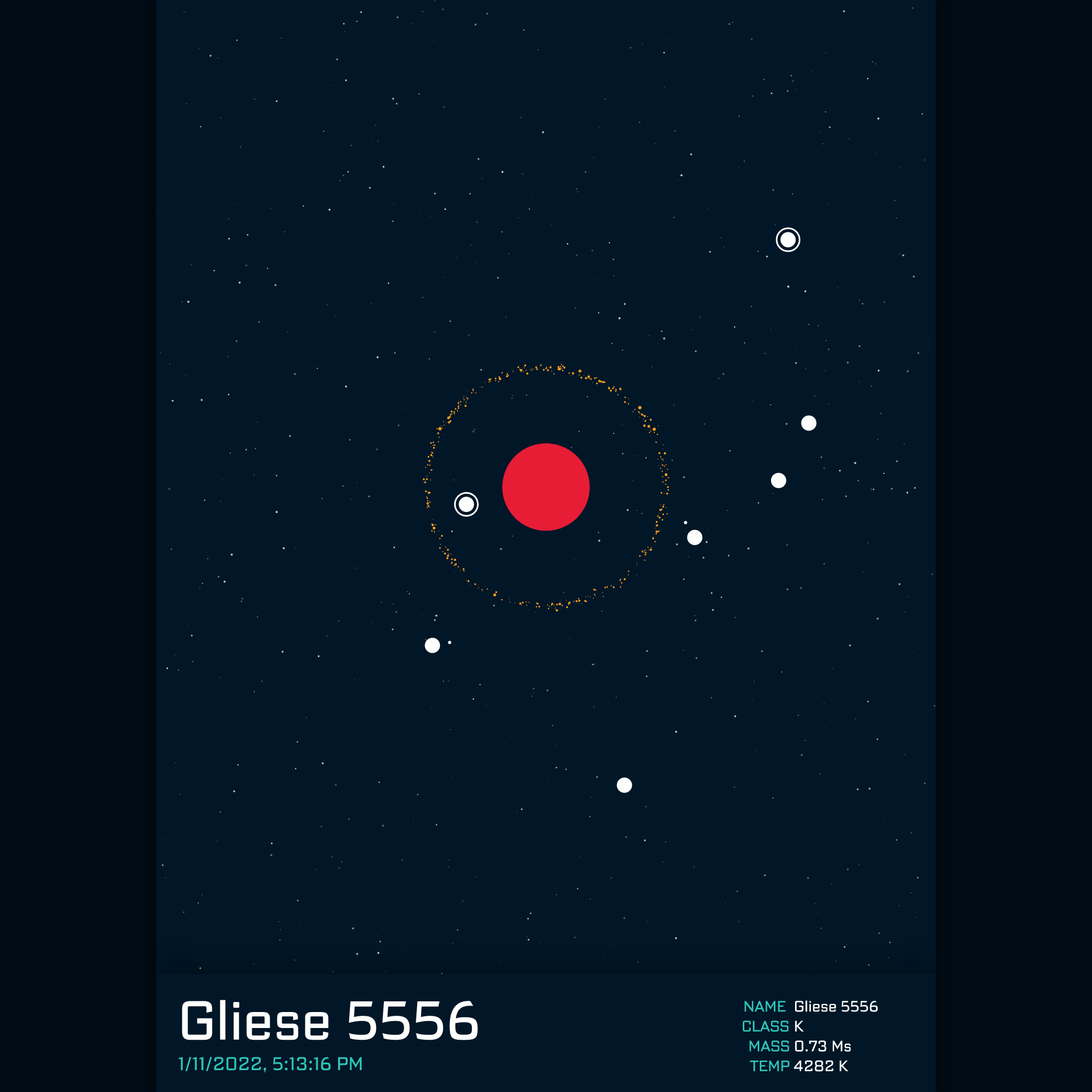 PLANETARY SYSTEM #16 static token preview