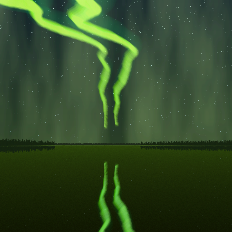 Aurora Borealis #17 static token preview