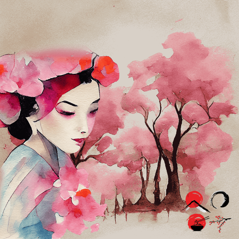 Pink Geisha #1 static token preview