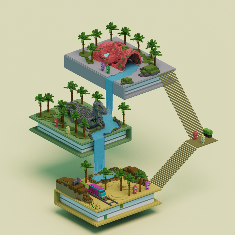 Books and islands #11 static token preview