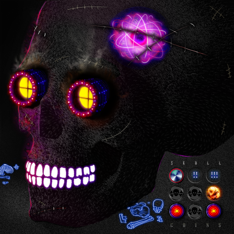 Scratch Skulls #20 static token preview