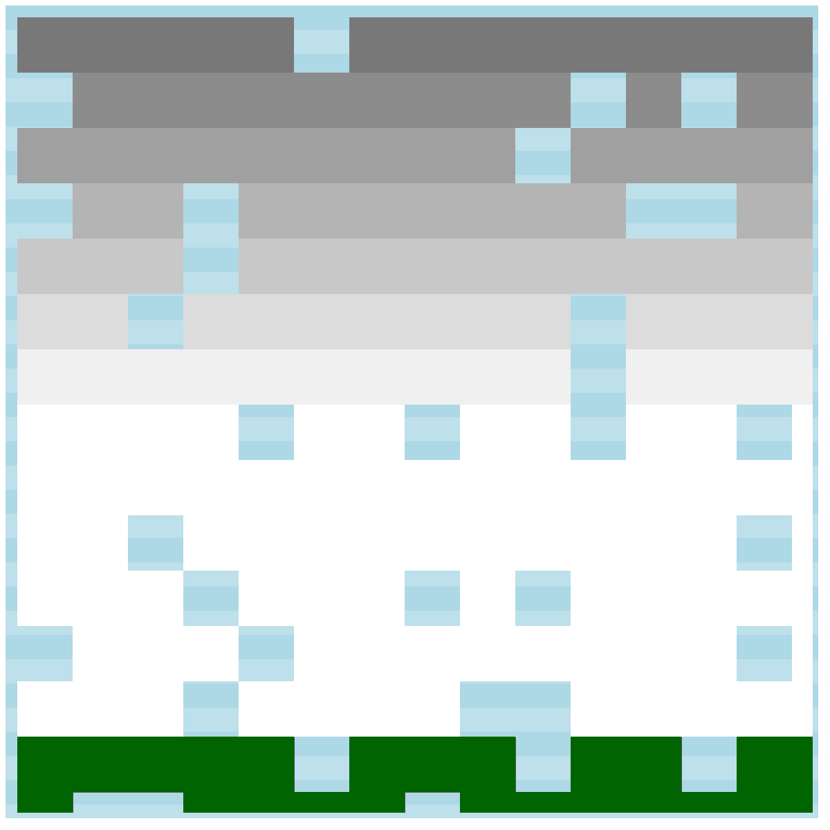 Square Clouds #21 static token preview
