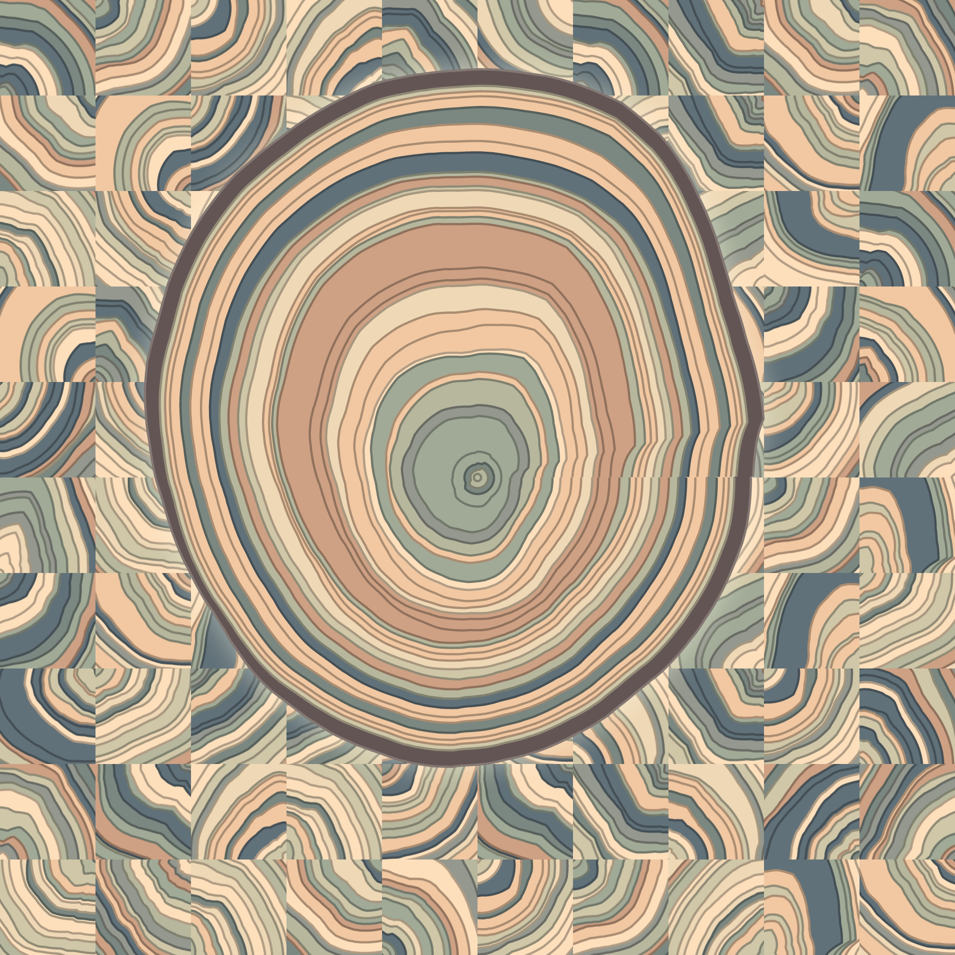 Growth Rings #10 static token preview