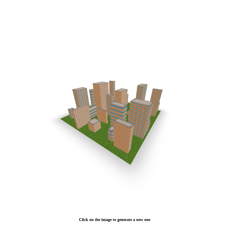 Generative city #1 static token preview