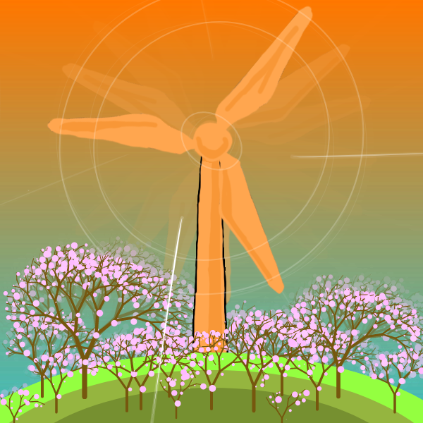 Tree Desiring Calm but Wind Restless #6 static token preview