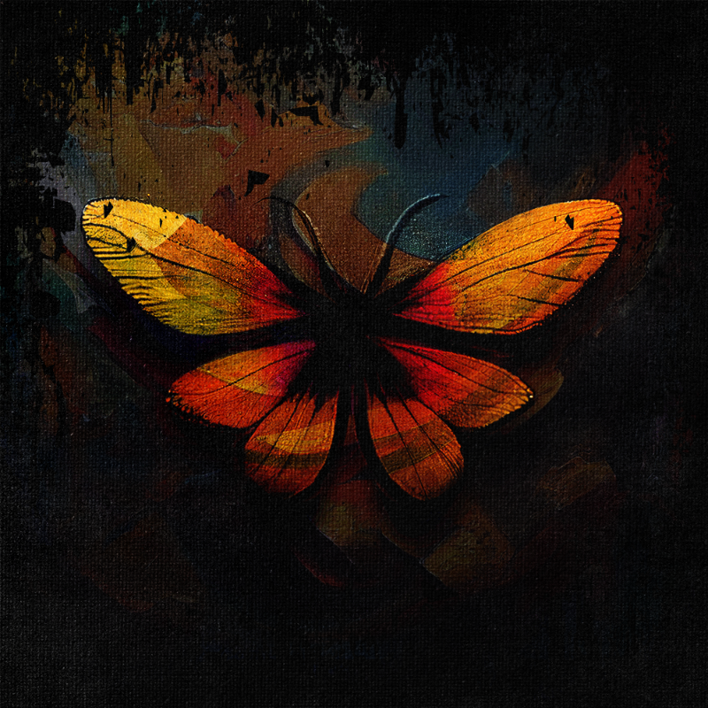 AI Butterfly #12 static token preview