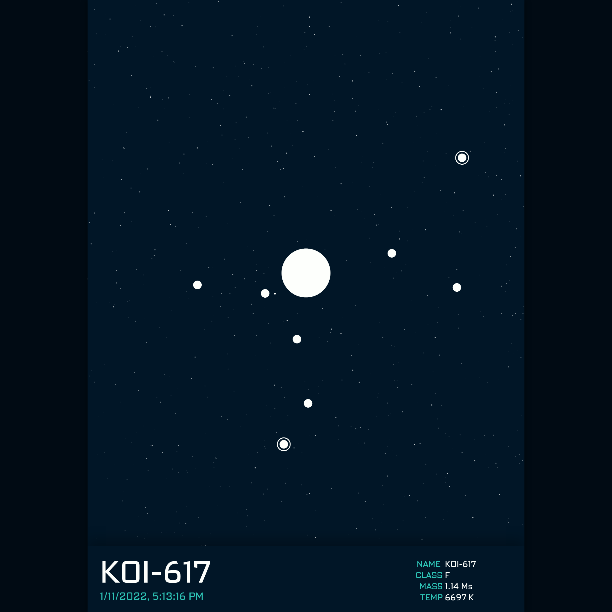 PLANETARY SYSTEM #15 static token preview